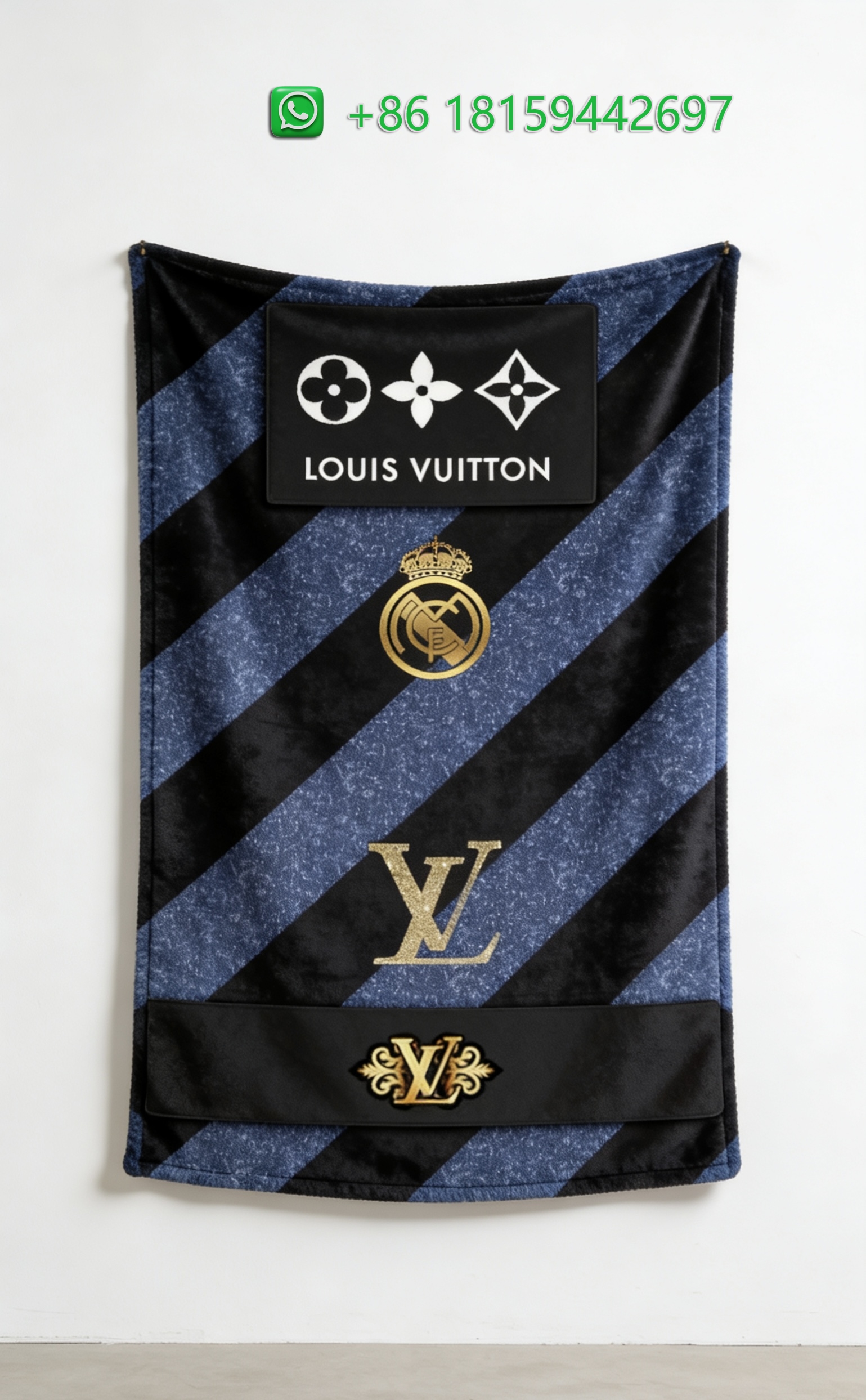 Louis Vuitton Throw Blankets